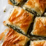 Spanakopita Phyllo Ribbon Pie