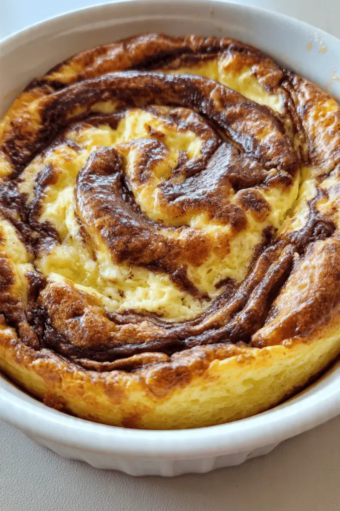 Chocolate Swirl Breakfast Casserole Recipe