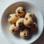 Lemon Blueberry Cottage Cheese Protein Bites