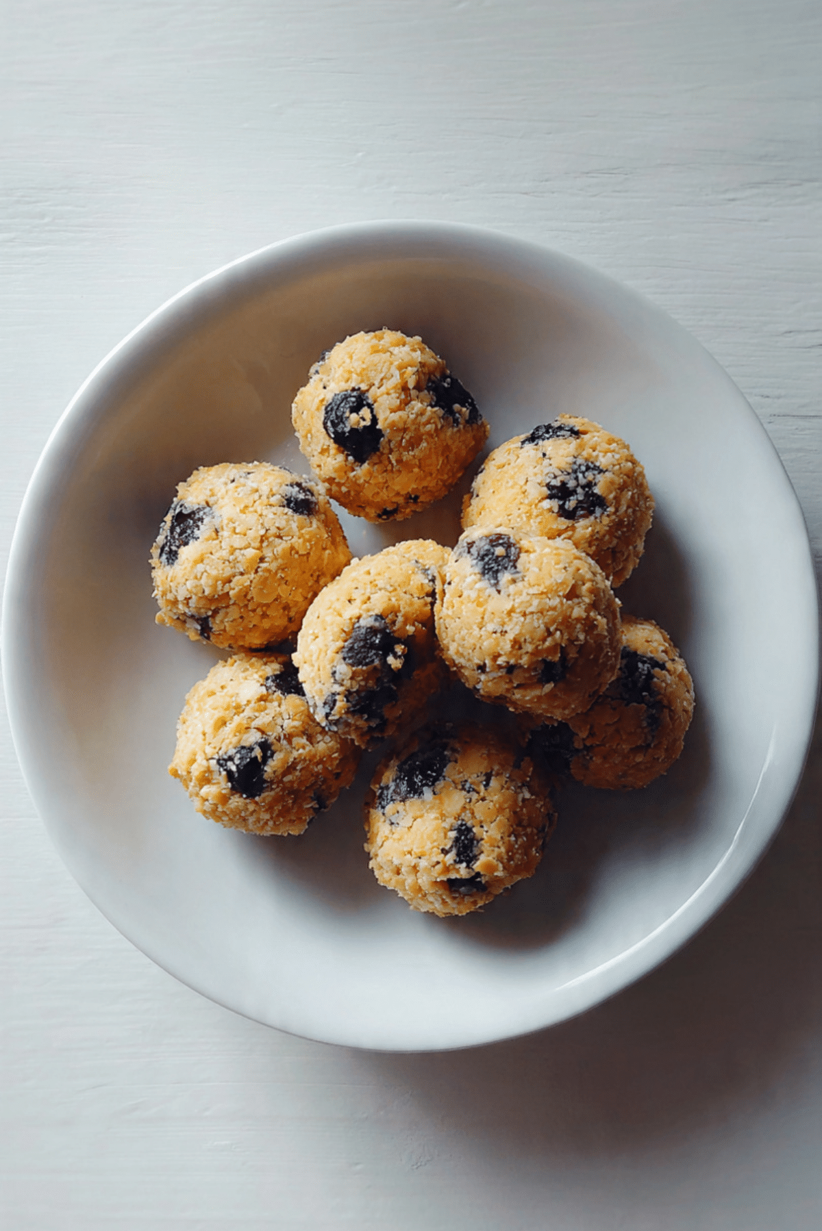 Lemon Blueberry Cottage Cheese Protein Bites