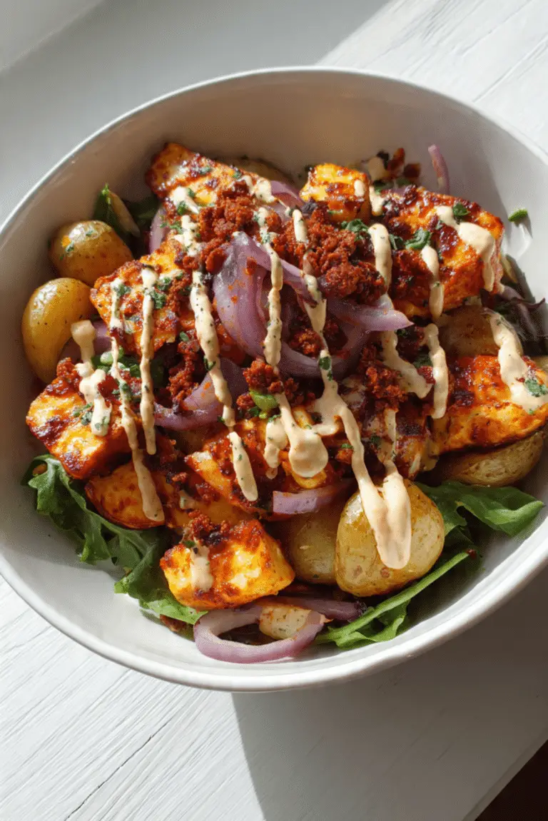 Peri Peri Chicken & Halloumi Traybake