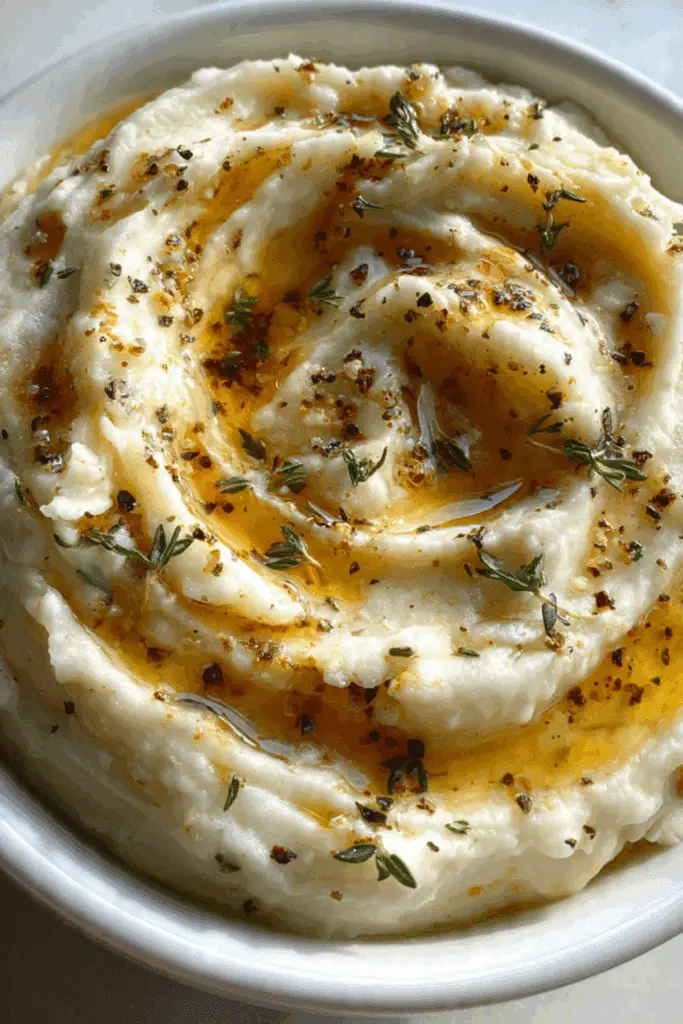 Brown Butter Cauliflower Mash