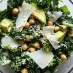 Avocado Kale Caesar Salad