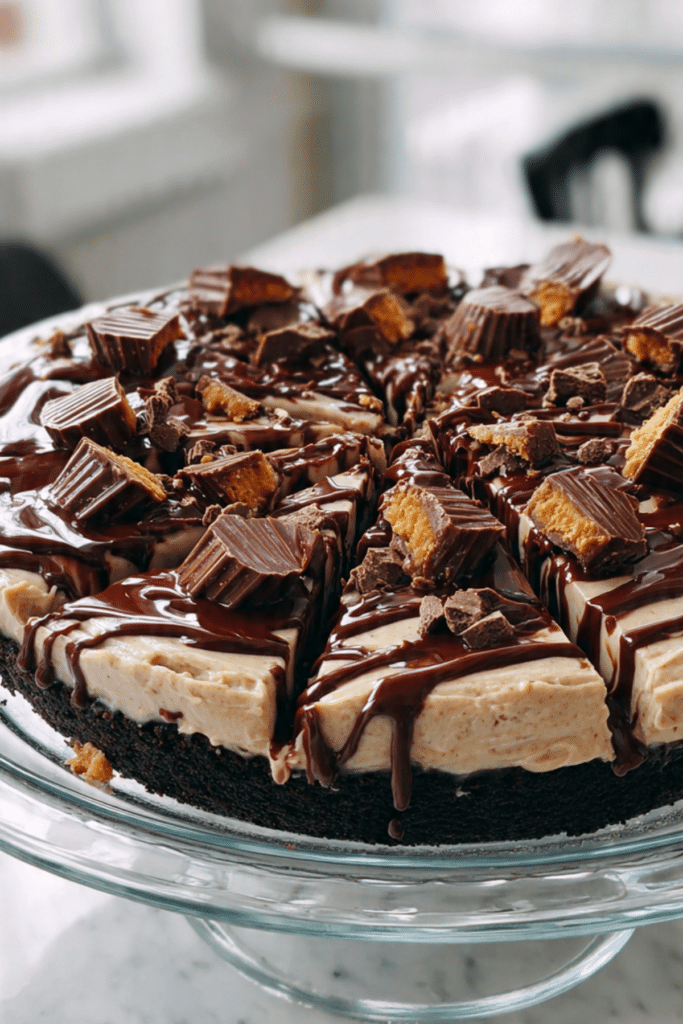 Mocha Peanut Butter Pie