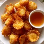 Crispy Fried Enoki Mushrooms