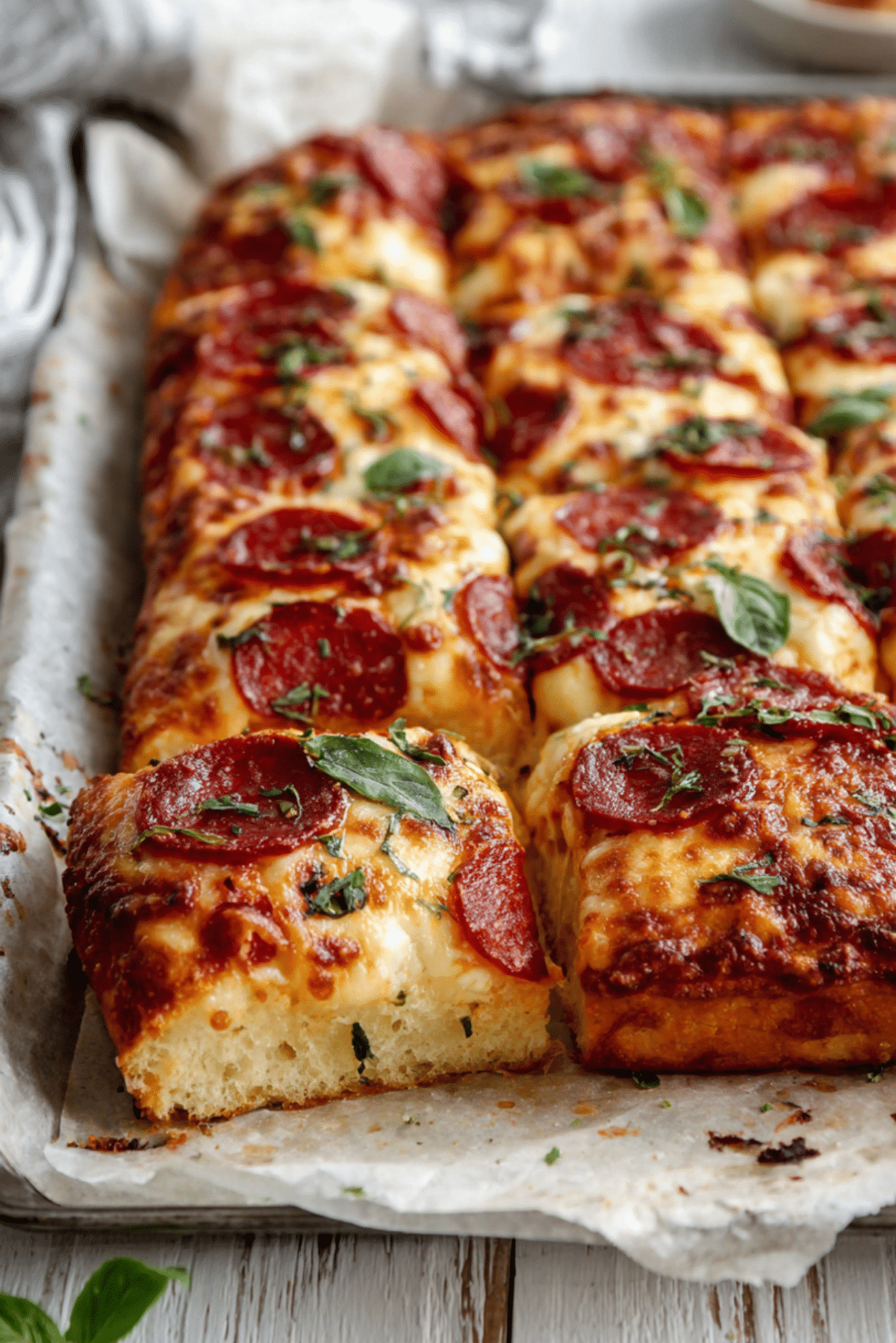 3-INGREDIENT SHEET PAN HIGH PROTEIN PIZZA