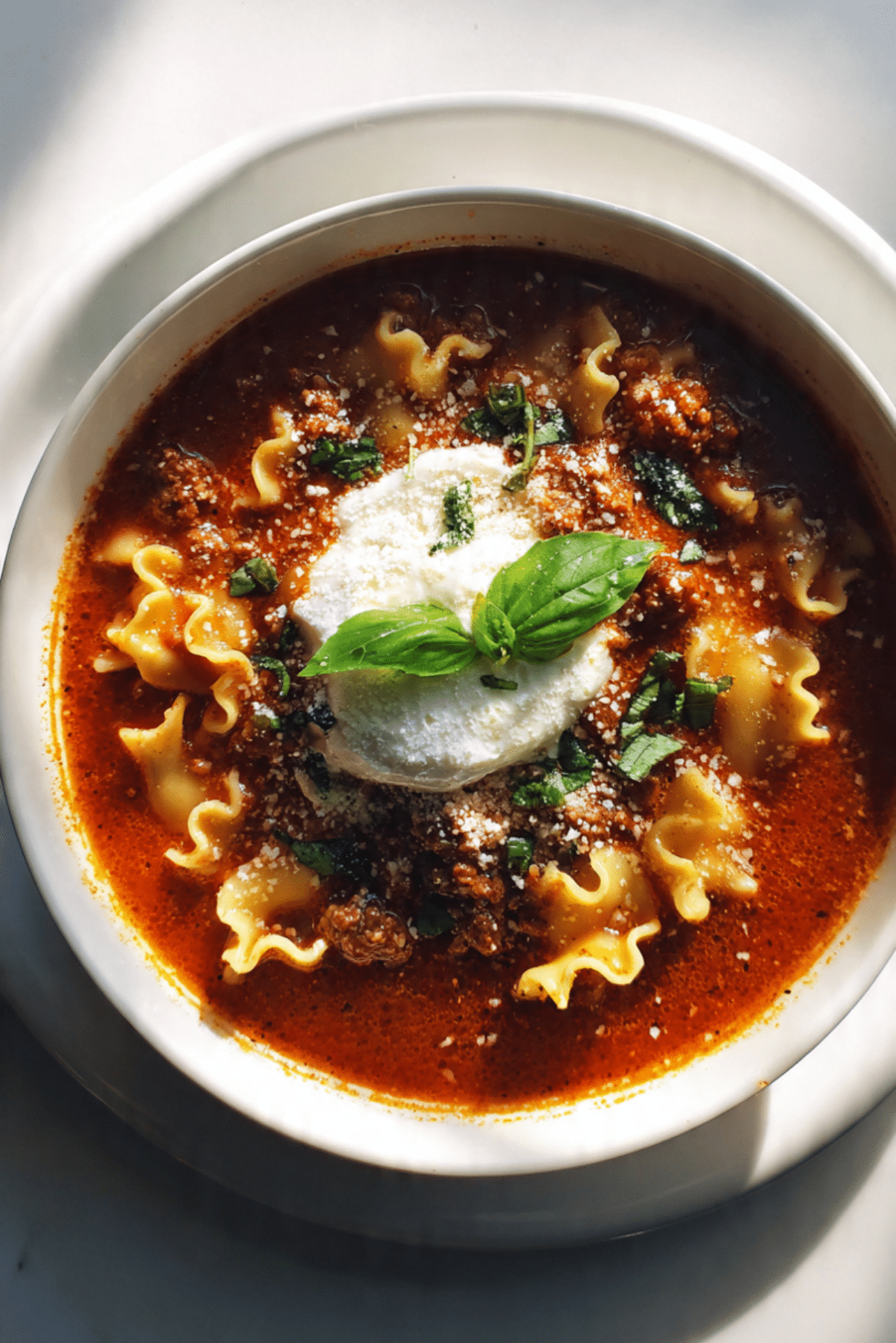 Gluten Free Lasagna Soup