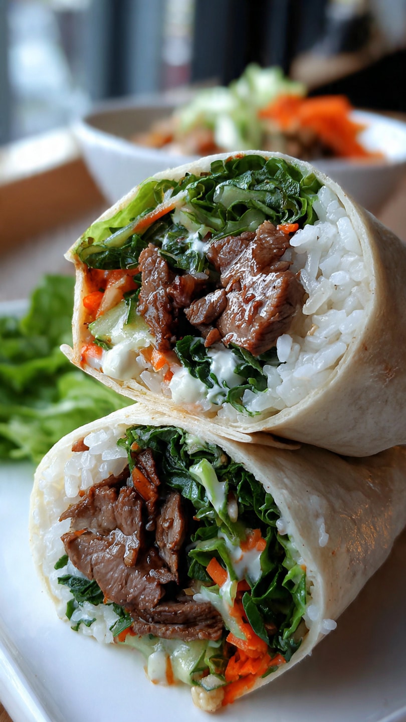 Korean BBQ Burrito