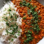 Crockpot Red Curry Lentils