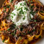 Slow Cooker Beef Ragu with Pappardelle