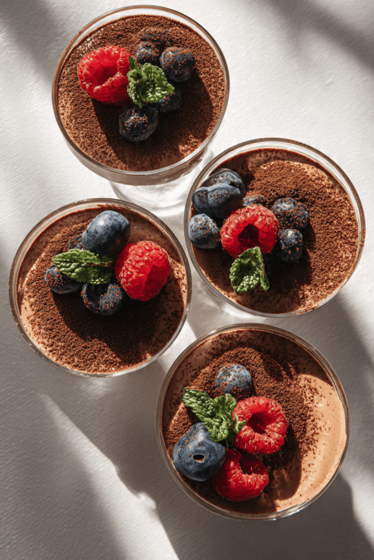 Avocado Chocolate Mousse