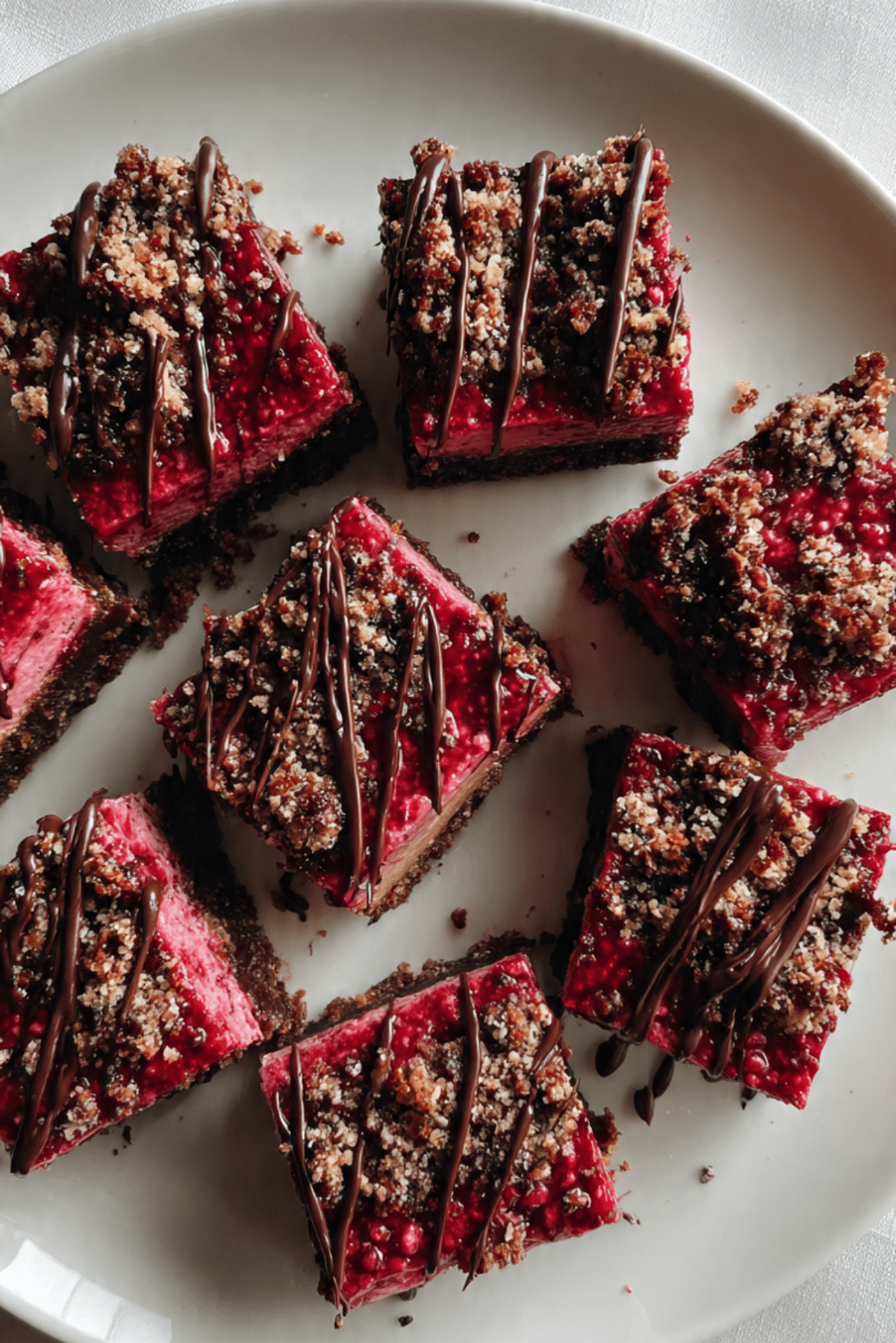 Raspberry Chocolate Bars