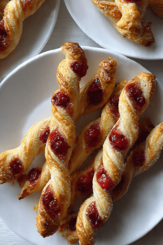 Berry Puff Twists