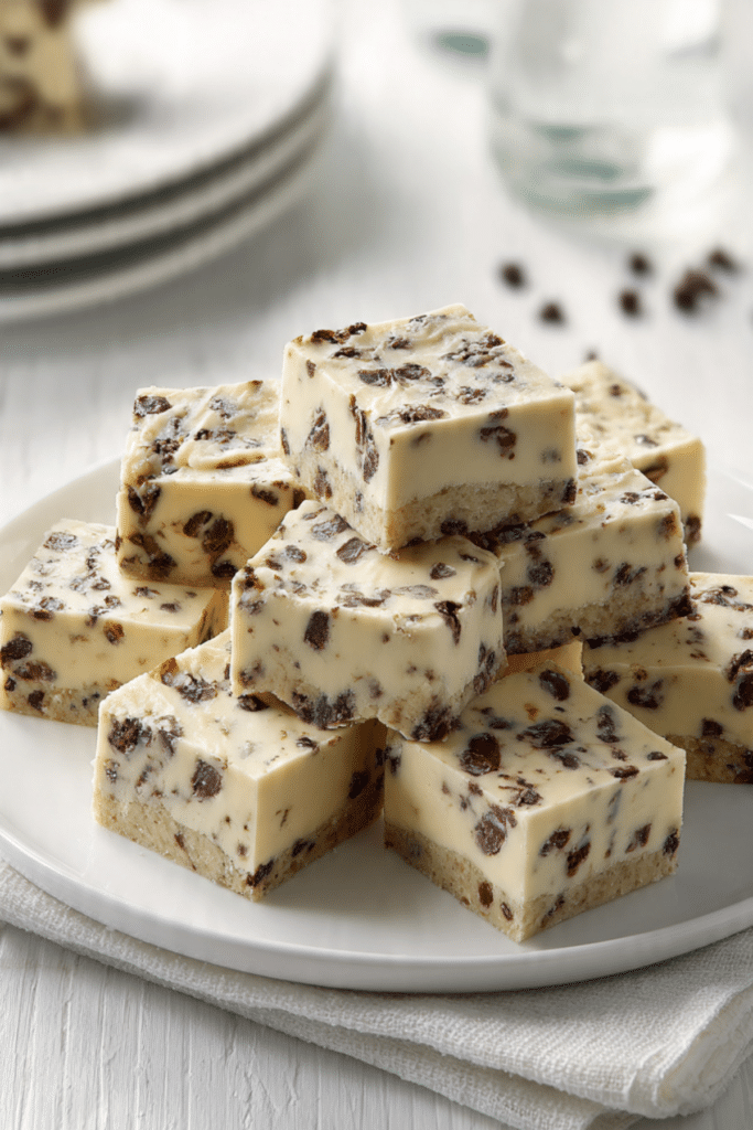Chocolate Chip Cookie Dough Fudge
