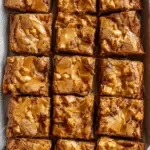 Butterscotch Pretzel Blondie Bites Recipe