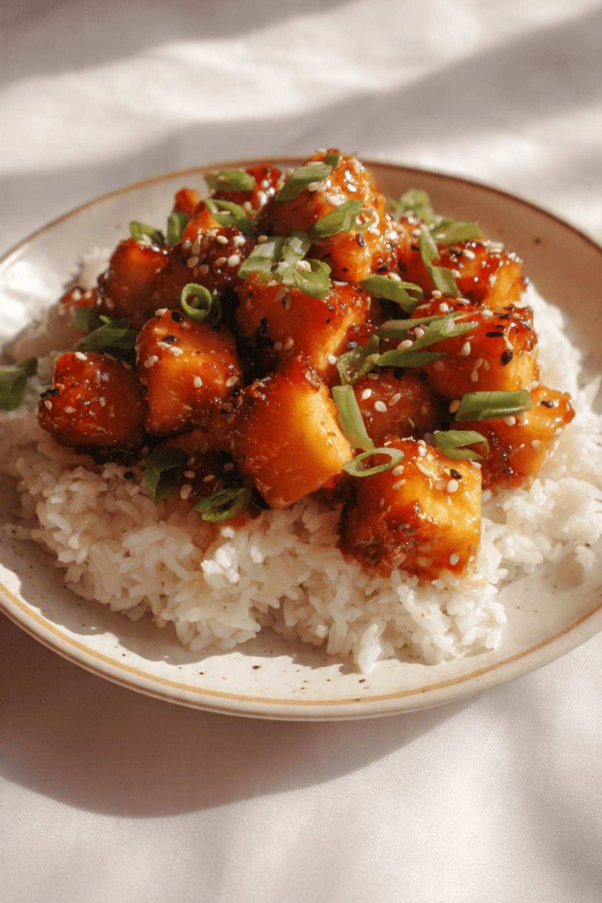 Honey Garlic Tofu Recipe
