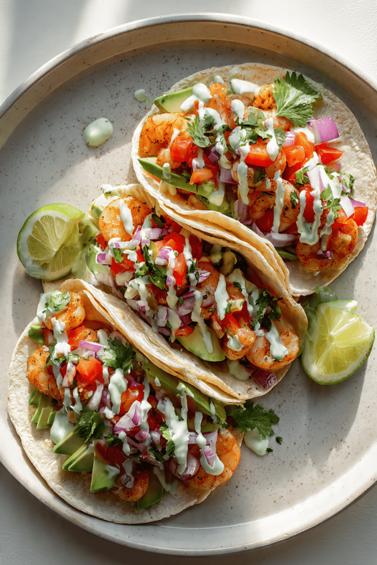 Shrimp and Avocado Tacos