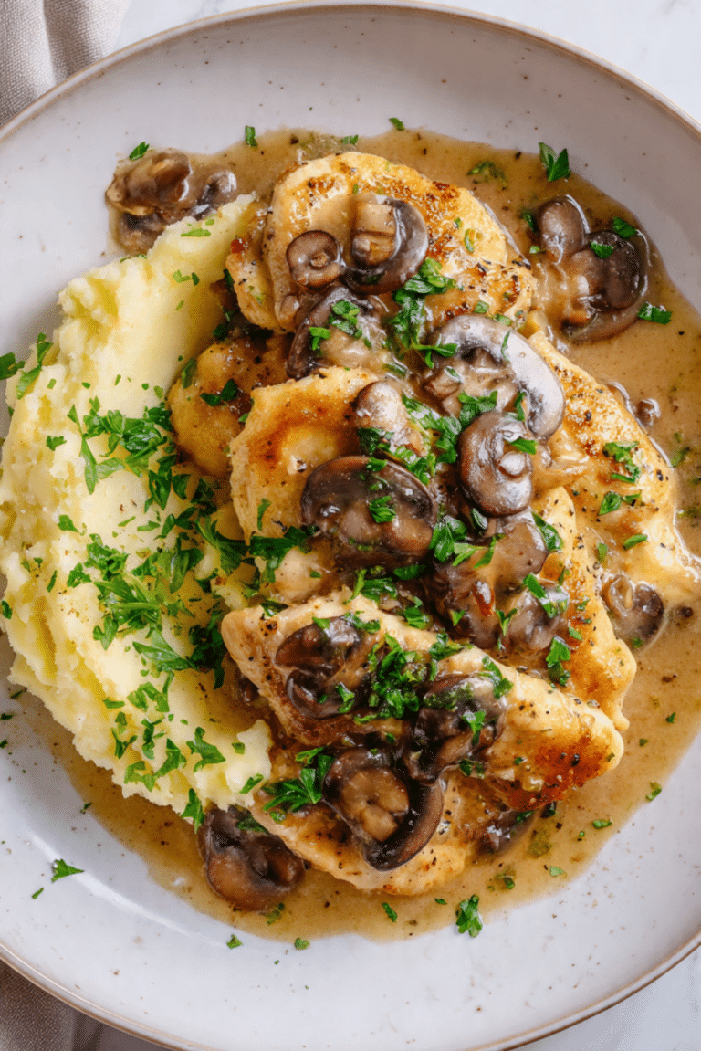 Chicken Marsala