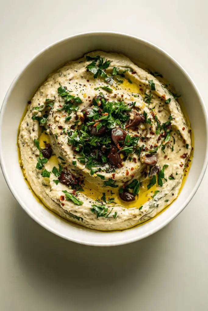 Olive Lovers’ Dream Dip With Creamy Mediterranean Flavor