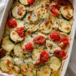Mediterranean Chicken Zucchini Bake