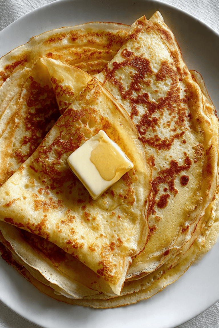 Crepes Recipe