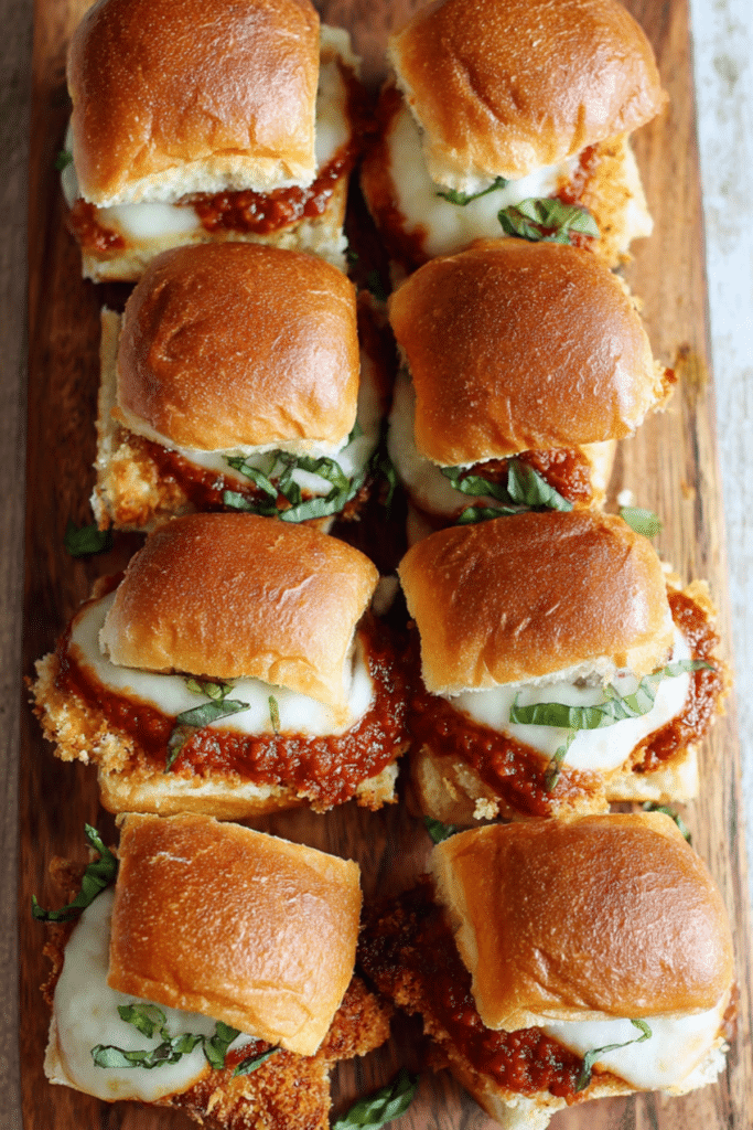 Chicken Parmesan Sliders