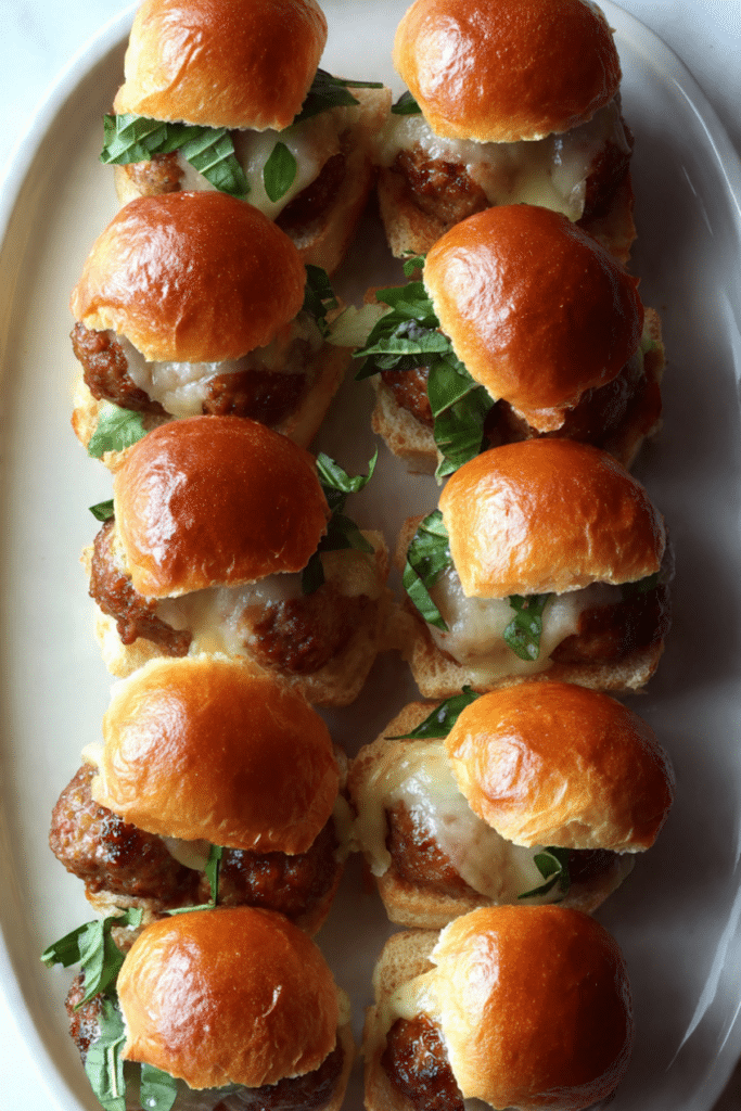 Mini Meatball Sliders