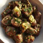 Beef Bites with Garlic Butter Slow