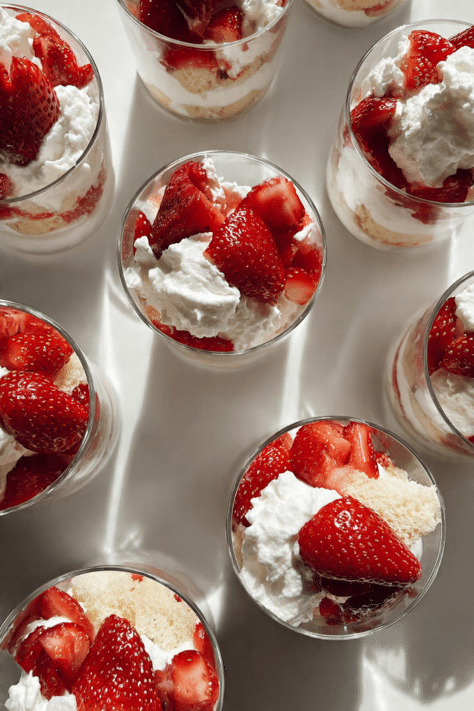 Strawberry Shortcake Cups
