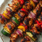 Sizzling Grilled Chicken Kebabs
