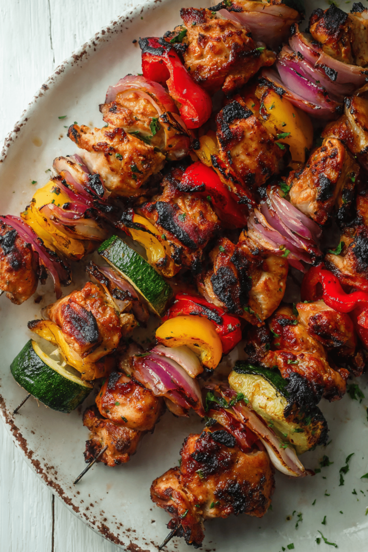 Sizzling Grilled Chicken Kebabs