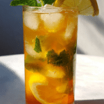 Honey Mint Green Iced Tea