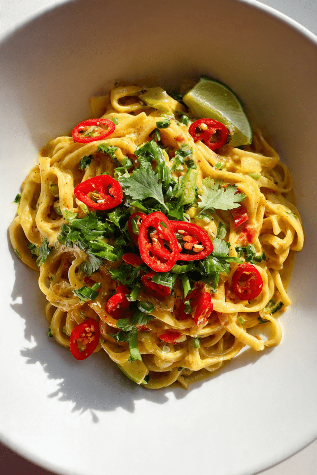Spicy Coconut Noodles