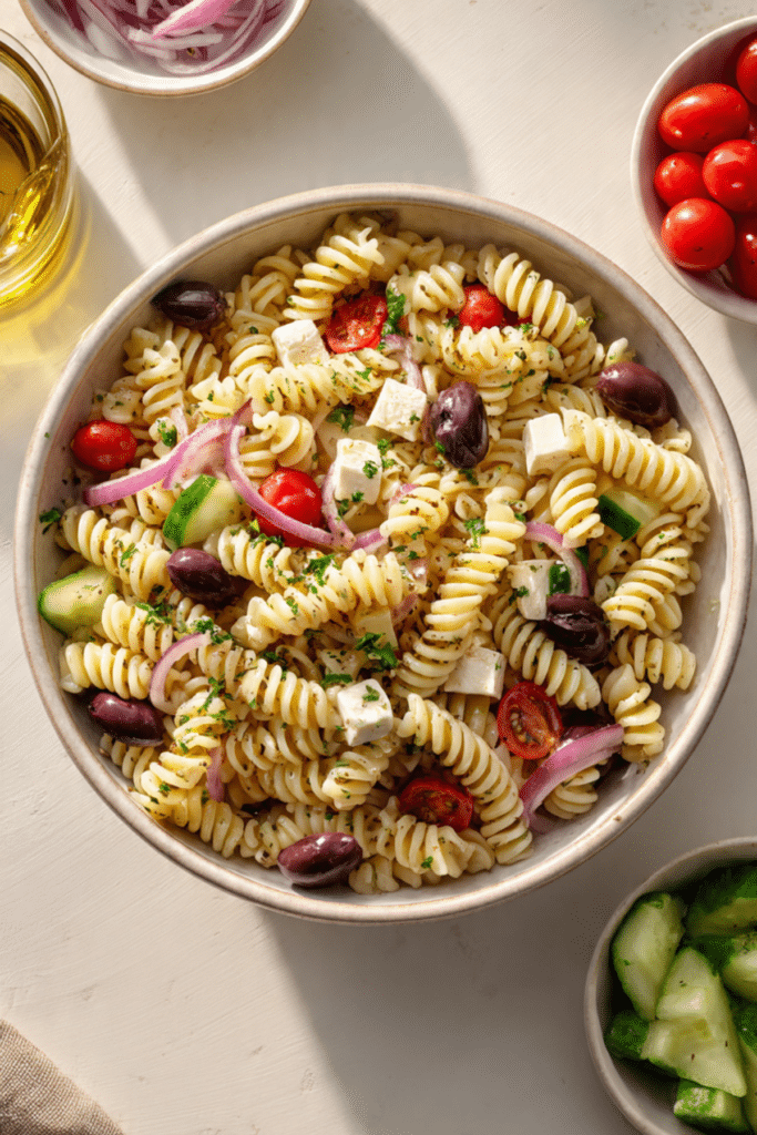 Pasta Salad with Italian Dressing