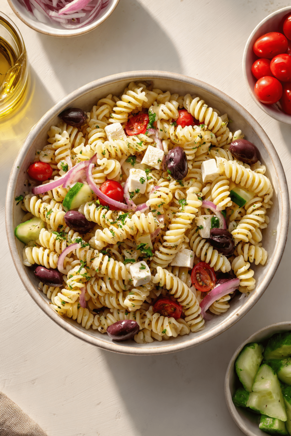 Pasta Salad with Italian Dressing