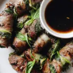 Thai Basil Beef Rolls Recipe