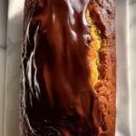 Banana Bread with Chocolate Ganache