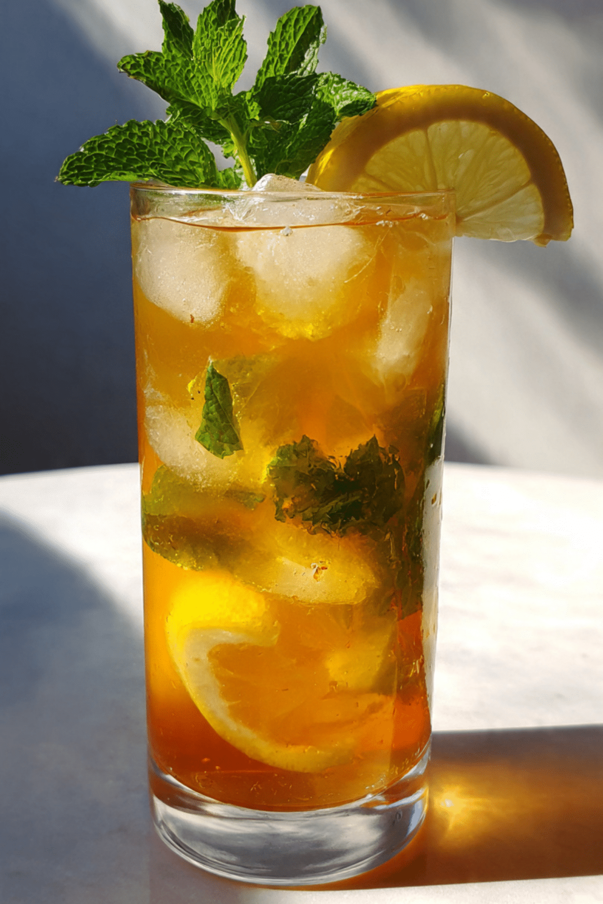 Honey Mint Green Iced Tea