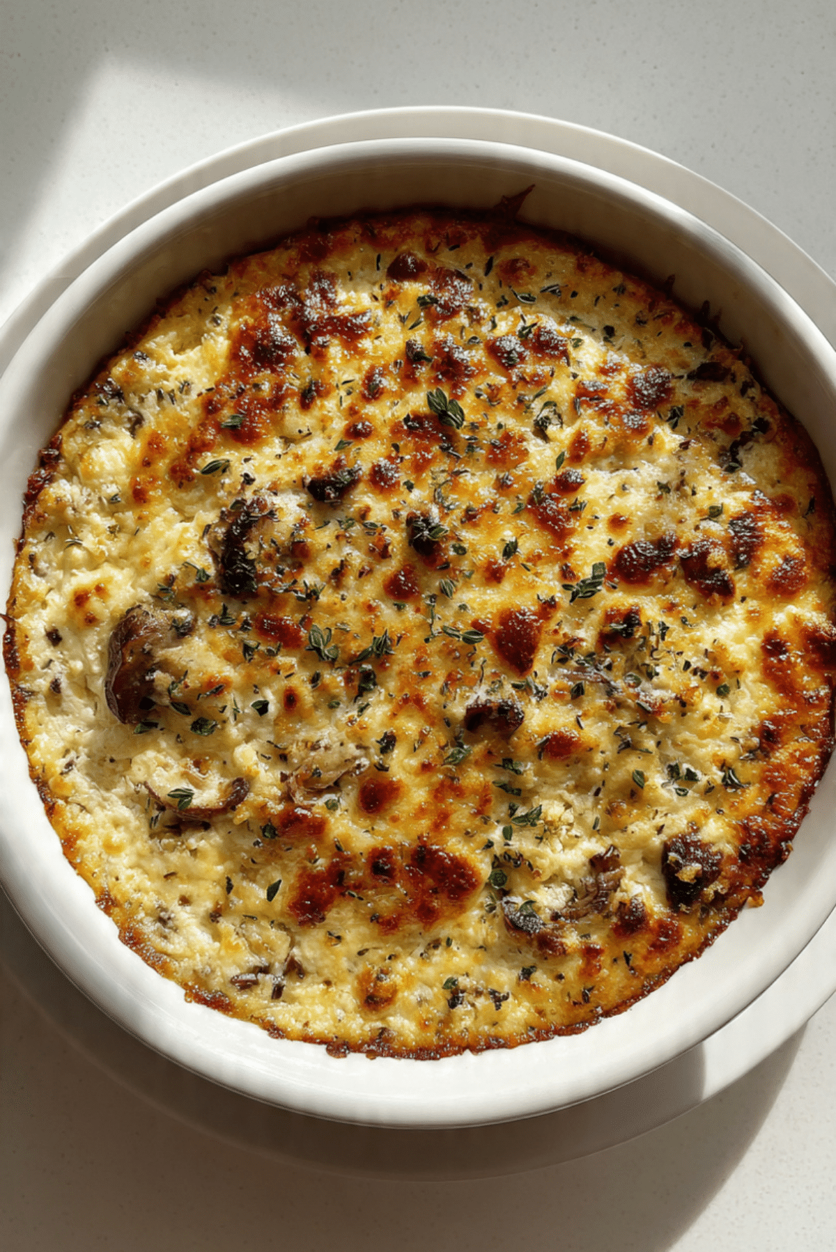 Stuffed Mushroom Dip With Creamy Cheesy Goodness