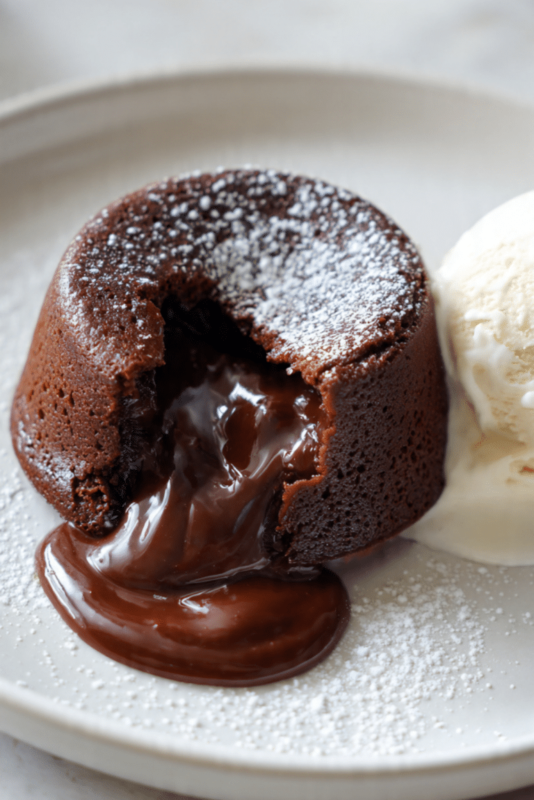 The Best and The Easiest Molten Chocolate Lava Cakes