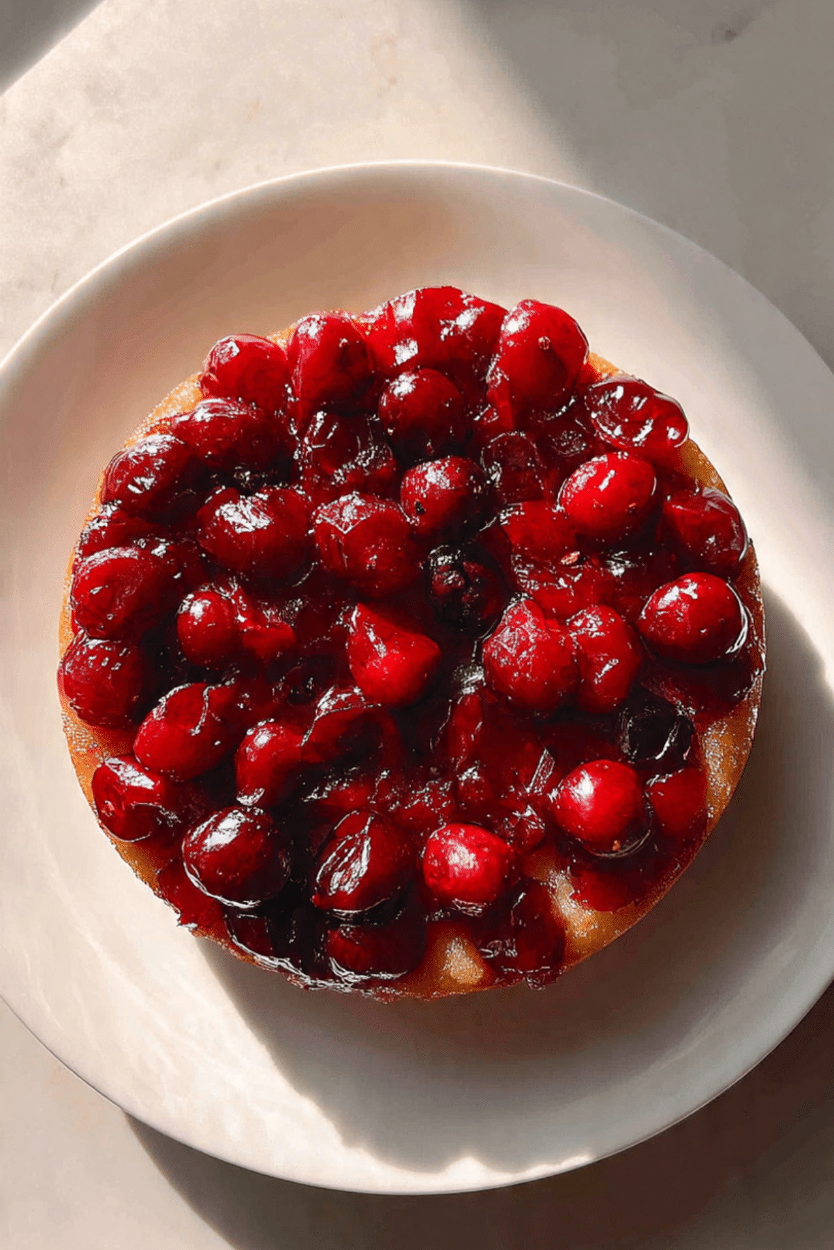 Cranberry Upside Down Cake