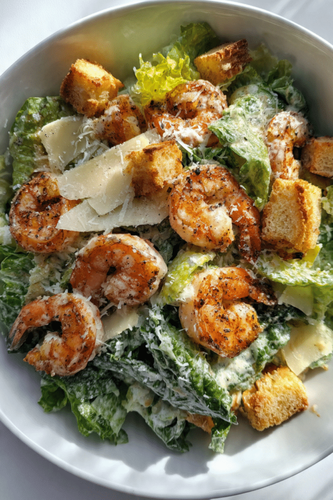 Shrimp Caesar Salad