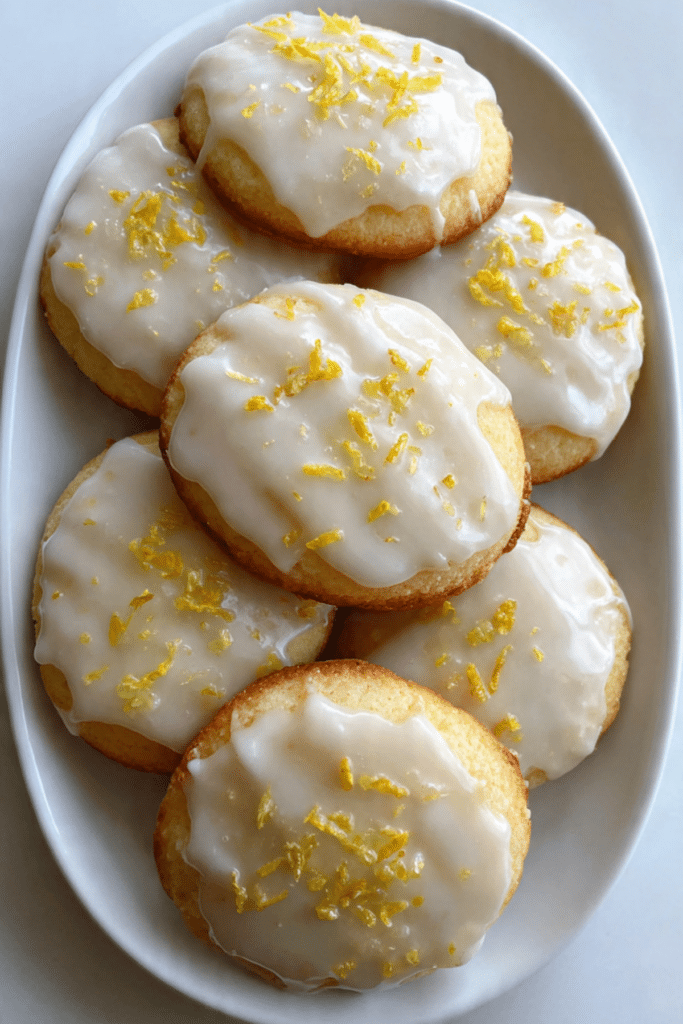 Glazed Lemon Butter Cookies