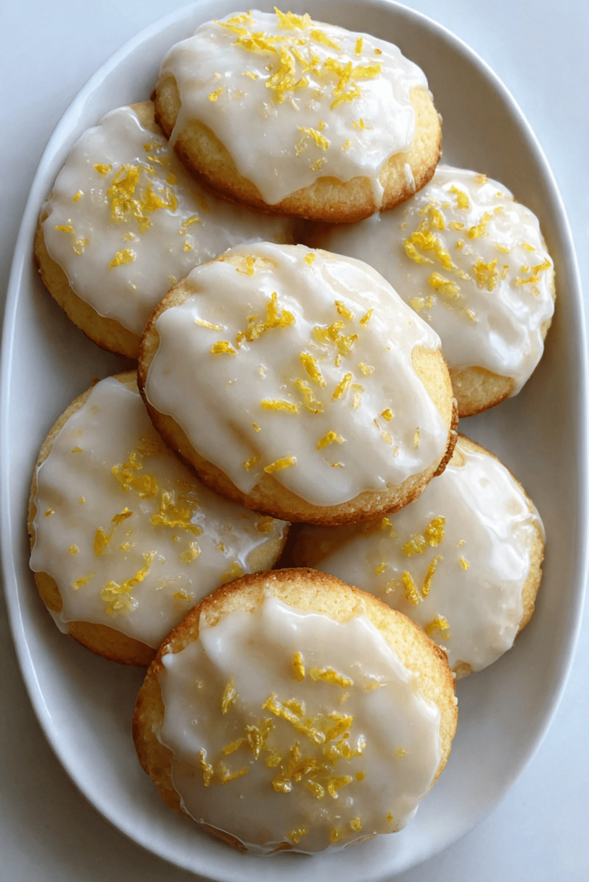 Glazed Lemon Butter Cookies