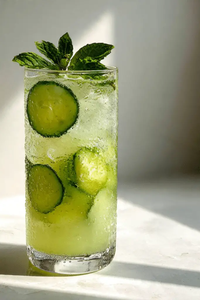 Refreshing Cucumber Agua Fresca