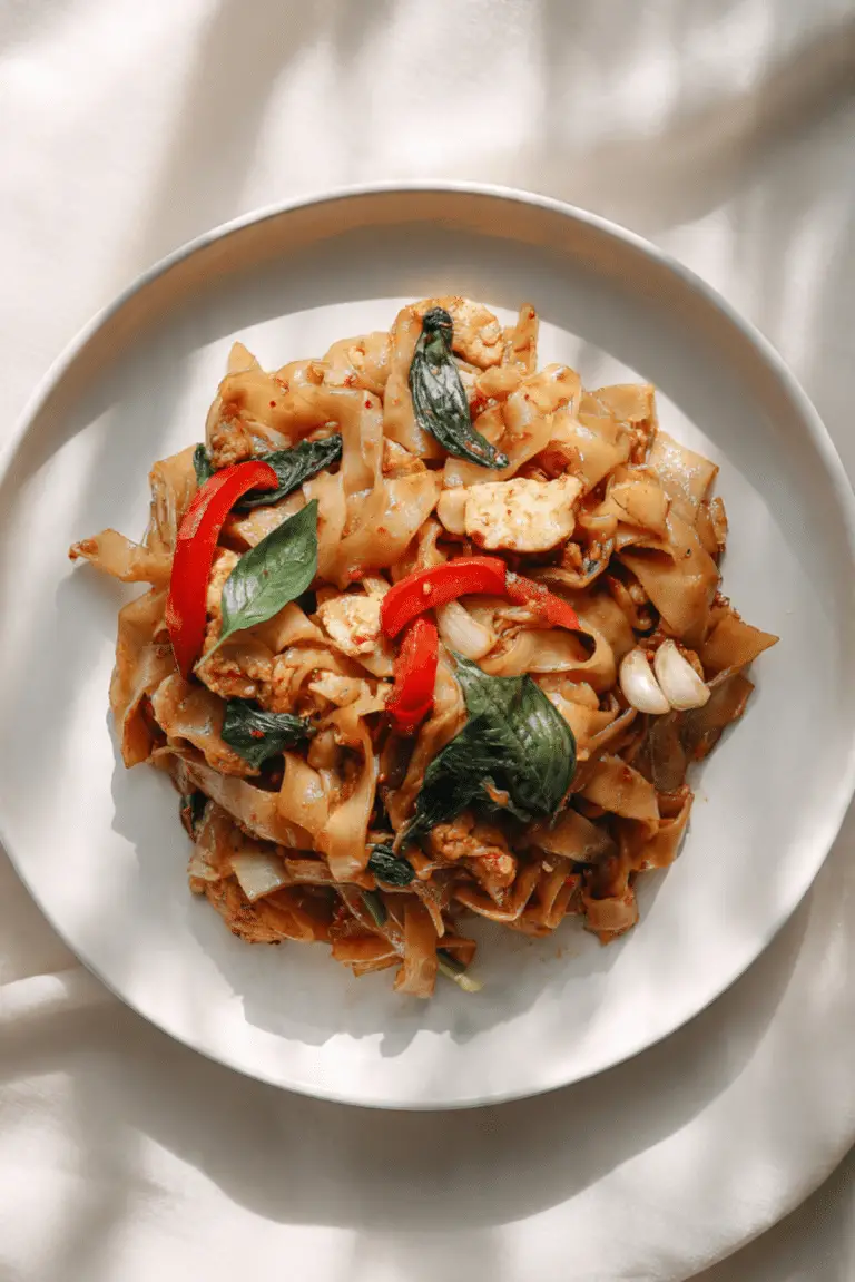 Drunken Noodles (Pad Kee Mao)