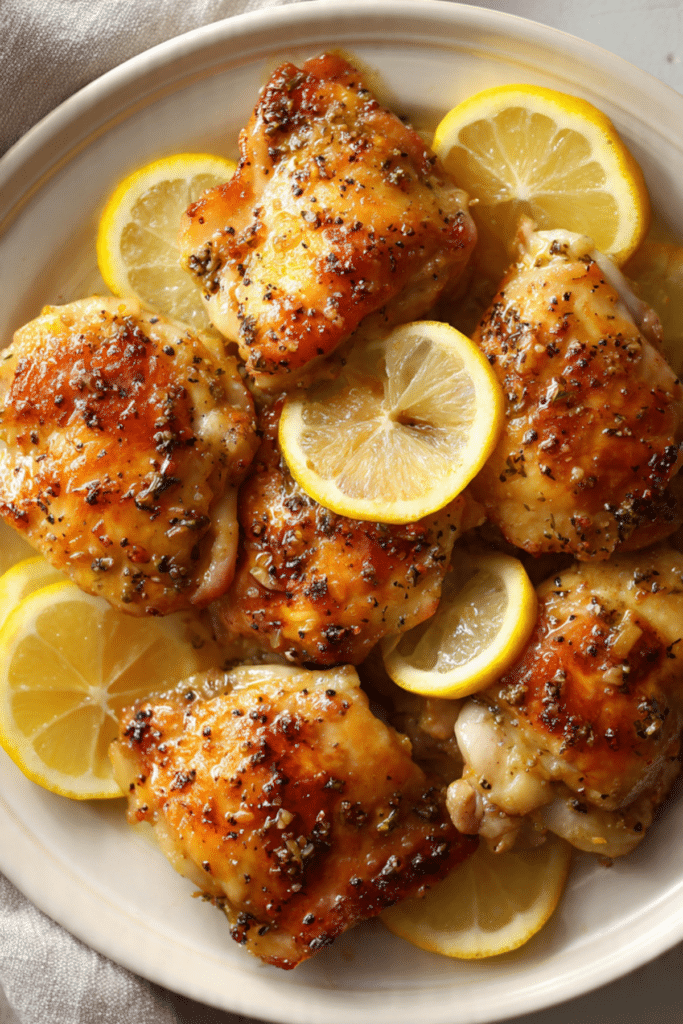 Lemon Pepper Chicken Thighs