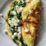 Spinach Feta Omelette