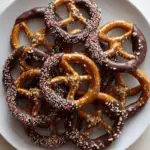 Chocolate-Dipped Pretzels
