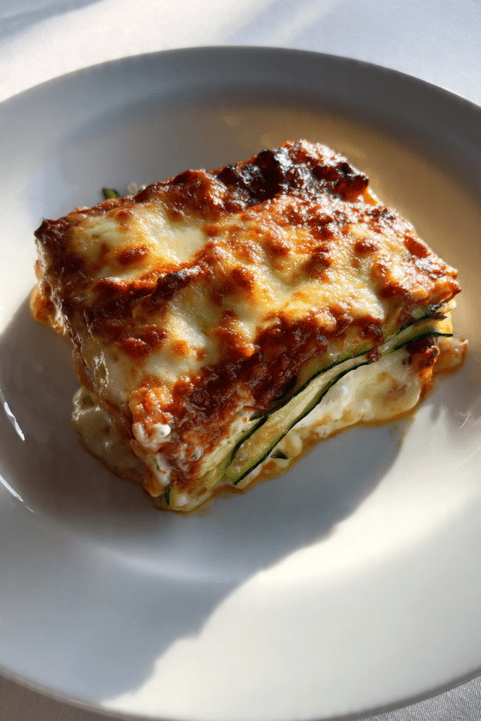 Zucchini Lasagna Loaf